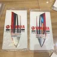 MERAH Yamaha jupiter Z 2005 red and white outer wing sticker striping Original YGP 5TP-F8368-E0 5TP-