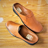 Bee Prince Sepatu Selop Pria Bahan Kulit Sapi Bustong/Tutong Pansus Murah