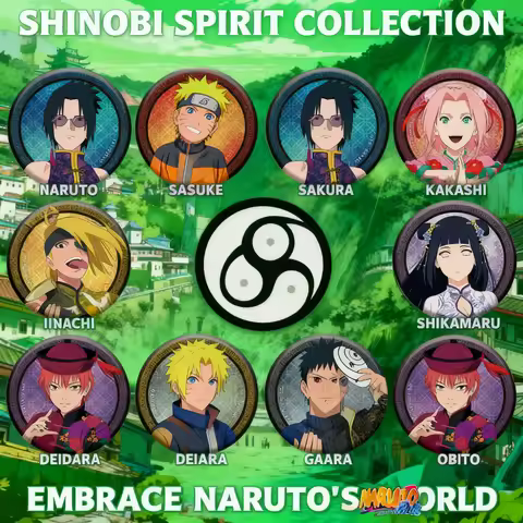 Naruto Anime Badge Pin Brooch Keychain Set Kakashi Hatake Sasuke Uchiha Naruto Uzumaki Character Col