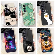 Vivo Y200 (5G) Cute Astronaut Cat Dinosaur Jelly Case Vivo Y200 5G Soft Silicon Shockproof Phone Cas