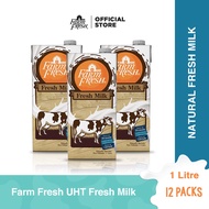 Farm Fresh UHT Fresh Milk 1L x 12 Packs