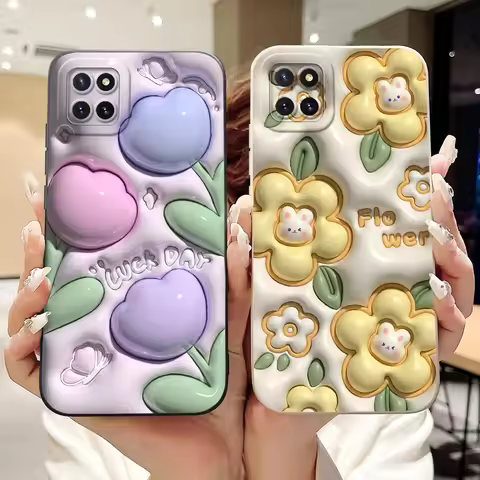 Silicone Case For Samsung Galaxy Note10 Lite Cover Fashion Painted Liquid Funda For Samsung Note 10 