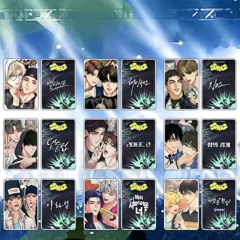 14Pcs SPAKLZ 2026 World Tour Manhwa Lomo Cards Korean BL Webtoon Character HD Print Photocards Fans 