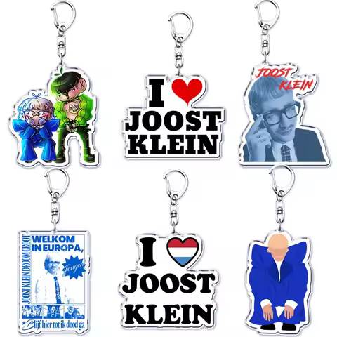 Netherlands Singer Joost Klein Keychain for Women Accessories Eurovision 2024 Europapa Pendant Keyin