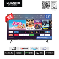 SKYWORTH ทีวี 32” รุ่น 32S3U+ | Smart TV พร้อม YouTube/VIU/Prime | HD Ready | Wi-Fi | Flicker Free |