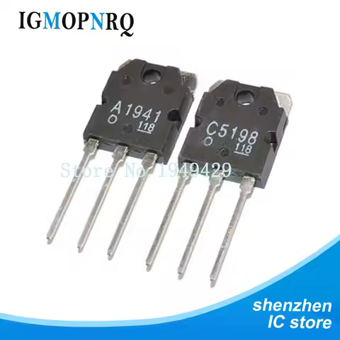 5PCS 2SC5200 TO-3P C5200 TO-3PL 5200 2SA1943 A1943 new TO-247