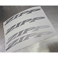12 pieces Zipp 303 Width 25mm Rim Sticker Decal