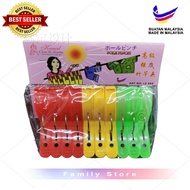10PCS CLOTH PEG/ PLASTIC CLOTH PEG/ SEPIT BAJU