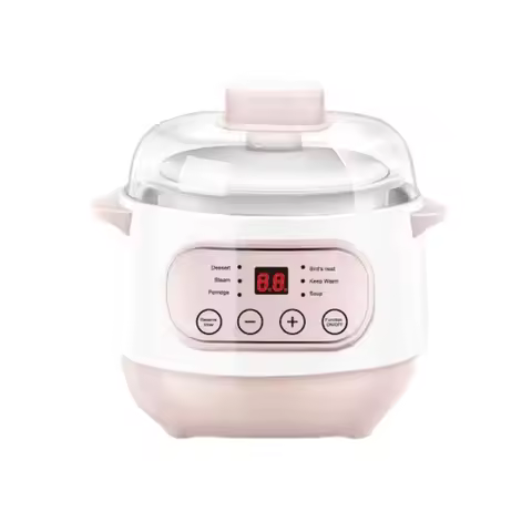 1 Liter Smart Ceramic Electric Saucepan Multi-function Electric Cooking Pot