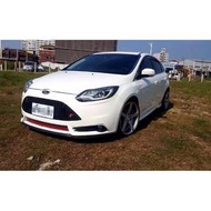 2014年 福特 FOCUS 5D 白色 2.0 改ST包