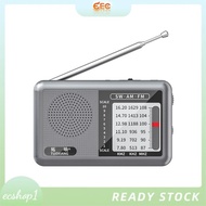 [ecshop1.ph]  Small Shortwave Radio Portable Shortwave Radio Am Fm Weather Radio Great Reception Tra