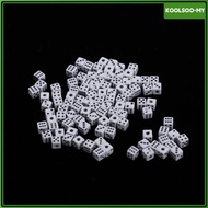 [KoolsooMY] 100pcs 5mm Six Sided D6 Dice Dies for Table Games MTG RPG Gaming Gift Collection