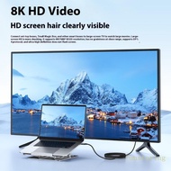 FUN USB 4 Cable Support 240W Charging 8K 60Hz Video 40Gbps Data Transfer USB C Extension Cable Type 