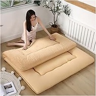 Japanese Floor Mattress Futon Mattress 4 Inches, Double Sided, Foldable Tatami Mat Roll Up Sleeping Pad, For Floor Bed Guest Mattress (Color : B, Size : 150x200cm)