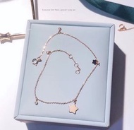 18K金鑽石繁星腳鏈