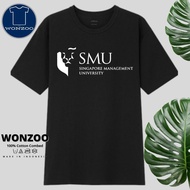 S-5XL Ready stock T-SHIRT SMU SINGAPORE MANAGEMENT UNIVERSITY
