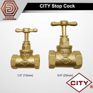 City stop cock Brass stop cock meter stop cock stop cock tembaga penutup valve meter