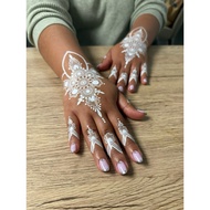 Sticker White henna (waterproof)