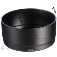 ES-78 Lens Hood Suitable for Canon 50f1.2L USM Lens Accessories 72mm 1DX2 Portrait Fixed Focus