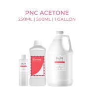 PNC 100% Pure Acetone 500ml / 3800ml - Removes Nail/Gel Polish