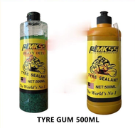 MKSS TAYAR GUM 500ML TYRE SEALANT / TYRE SEALER / TYRE GAM 500ML MOTORCYCLE TUBELESS TYRE GUM LEAKPR