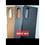 Samsung Galaxy Z Fold 6 5G Fold6 Kindsuit Case Leather Cover Hard Case