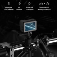 TELESIN Clamp Bracket Mount Motorcycle for GoPro DJI Action Camera - DJ-HBM-001 [IKFShop1]