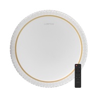 LAMPTAN โคมเพดาน LED MULTI-SMART (3650 วัตต์) รุ่น CRYSTAL GOLD (ไฟ 3 แสง) |ZWF|