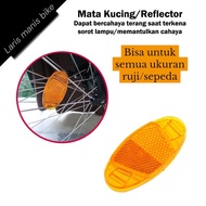 MATA CAHAYA Bicycle cat eye light reflector for bicycle spokes price per piece