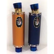 Exhaust Espada Y15ZR Cutting Open 32mm Muffler Exhaust Espada Y15ZR Gold/Blue