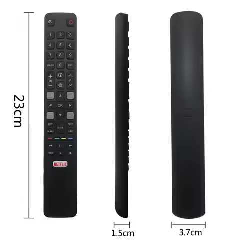 Replacement Remote Control RC802N YA12 for Smart TV TCL 4K UHD LCD /LED Smart TV U43P6046/U55C7006/U