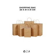 Shopping Bag 20 x 31 x 31 cm - Paper Bag / Paper Bag contents - 12 pcs