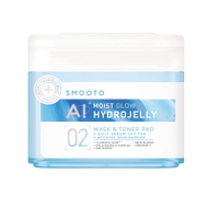 Smooto Official Hydrojelly Mask & Toner Pad Moist Glow (แบบกระปุก สีฟ้า) 180 กรัม
