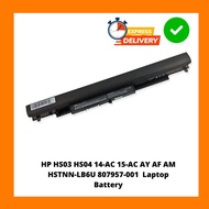 NEW BATTERY HP HS03 HS04 14-AC 15-AC AY AF AM HSTNN-LB6U 807957-001