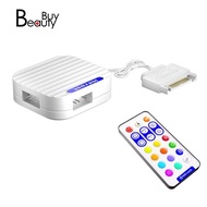 5V 3Pin ARGB Controller  Interface Extension Cable HUB Mini Adapter RGB Remote Controller for PC Fan