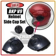 BKP V9 Visor Side Cap / V9 Topi Motorcycle Side Cap (Ready Stock