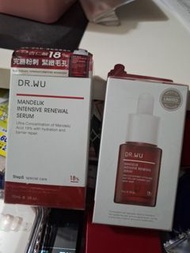 DR.WU 杏仁酸煥膚精華 18% 購自台灣