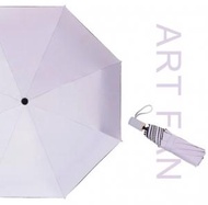 BEAR - 素色小清新折疊晴雨傘（灰色 55CM*8K）