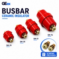 Busbar Support Insulator 25mm-76mm (Red)