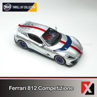 TOC Thrill of Collector 1: Ferrari 812 Competizione Sanu Silver with Water Sticker