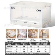 SaveMall Folding Container Box Kotak Penyimpanan Serbaguna Storage Box Lipat Untuk Pakaian Dan Maina