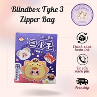 Blindbox blind box teddy bear keychain Samuel Tyke 3 Constellation Stars Zipper Bag 12 zodiac signs