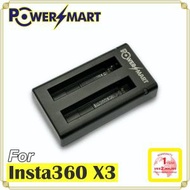 POWERSMART - Insta360 X3 (IS360X3B) Replacement Dual USB Battery Charger