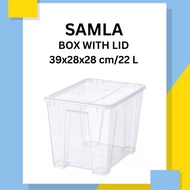 SAMLA Box With Lid ( 39x28x28 cm/22 L )