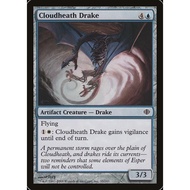 Magic the Gathering : Cloudheath Drake - ALA - MTG Blue Artifact Drake