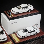 WTX 1/64 Mercedes-Benz S-Class W140 Initial D Movie Version Diecast Car Model Alloy Simulation Colle