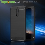 Topewon Huawei Nova 2i Case, Soft Silicone TPU Cover Phone Casing