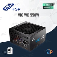 FSP VIC WD 550W PSU - Power Supply 550 Watt 80+ White