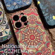 【Totem ethnic style/night light/soft/case】compatible for iPhone 16 15 14 13 12 11 pro max plus case