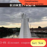 YQ57 Internet Celebrity Punch-in TONTINE Buddha Hand Stairs Outdoor Large FRP Scenic Spot Photo Sculpture Decoration Orn